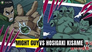 Full Battle Kisame VS Guy Final Fight Sub Indo [upl. by Harneen]