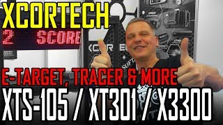 IWA 2018  AIRSOFT XCORTECH XTS 105 Target  XT301 TRACER  X3300W [upl. by Ecnatsnoc]