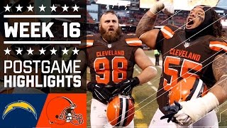 Chargers vs Browns  NFL Week 16 Game Highlights [upl. by Witherspoon]