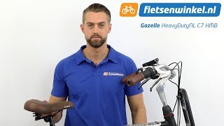 Gazelle HeavyDuty NL C7 HMB Review  Ebike [upl. by Ybreh]