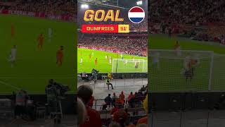 Dumfries scores in the 51st min Check out the highlights from the thrilling Netherlands vs Germany [upl. by Cummins]