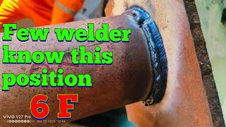 6013 Stick Welding  6F Joint Tube to Plate  Welding Tips amp Tricks welding tips dasfabrication [upl. by Loella]