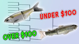 GLIDEBAIT Bracket Challenge Best Glidebait Over amp Under 100 [upl. by Sandry627]