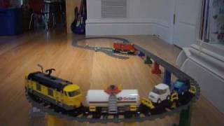 Lego train 7939 incline test [upl. by Endres797]