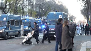 من باريس  الشارع الفرنسي بجل أطيافه يخرج نصرة لفلسطين ويدعو لوقف العدوان 🇹🇳 ​🇫🇷 [upl. by Ignaz]