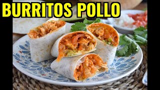 👩‍🍳 Cómo Hacer Burritos de Pollo Fácil y Rápido  Receta Completa 2024  Burritos Nicaragüenses [upl. by Otte]