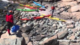 Nautopp Sea Kayaking Sweden  1 Movie [upl. by Tiebout]