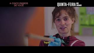 A Cinco Passos de Você  Spot 15 Legendado  Quinta nos Cinemas [upl. by Ahtram]