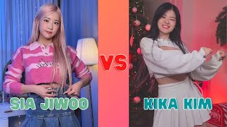 New Sia jiwoo Vs Kika Kim kikakim siajiwoo [upl. by Lebna]