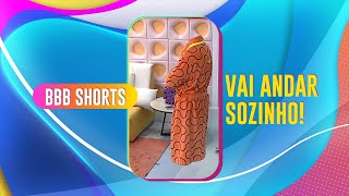 LUCAS E O ROUPÃO DO LÍDER QUE QUASE ANDOU SOZINHO 🤣  BIG BROTHER BRASIL 22 shorts [upl. by Gunar907]