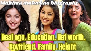 mahima makwana biography  real age  lifestylefamily  Boyfriend  education  net worth [upl. by Keslie]