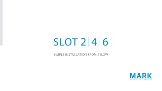 SLOT Recessed InstallfromBelow [upl. by Siravat67]