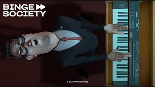 Monsters VS Aliens  The President Plays Piano  Cartoon for kids [upl. by Swigart]