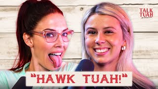 I SAID HAWK TUAH AND NOW IM HERE w Whitney Cummings  Talk Tuah Ep 1 [upl. by Ahsiema]