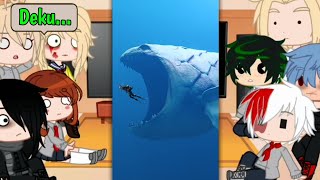 MHABNHA Character React to Dekus Pets moreUnknown CreaturesViralFunny Trending TiktokAll Part [upl. by Lehcem]