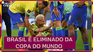 Seleção Brasileira PERDE para CROÁCIA e é ELIMINIADA da Copa do Mundo [upl. by Eeladnerb]