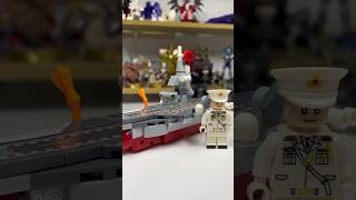 LEGO Military  Chinese Navy Type 003 Aircraft Carrier Mini Version [upl. by Eceer]