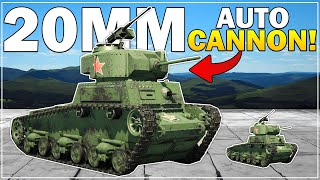 I Built A POWERFUL 20mm Autocannon Tank In Sprocket Tank Design [upl. by Billi739]