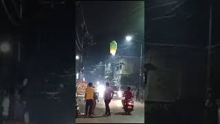 Kasba Bandhab Mandir Jagadhatri Puja Fanush Flying [upl. by Goetz]