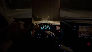 Hyundai Elantra Driving in Snow Canada Sault Ste Marie [upl. by Dimitri]