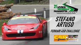 LevicoVetrioloPanarotta 2023  Stefano Artuso  Ferrari 458 Challenge [upl. by Gorrono]