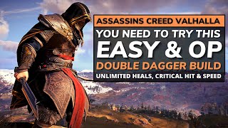 Assassins Creed Valhalla Best Double Dagger Build – You Need to Try This Very Easy amp OP Build [upl. by Polak]