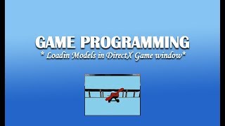 Loading Models in DirectX Window AnuragKurmi [upl. by Hut]