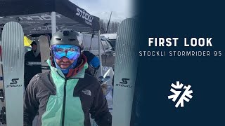 20232024 Stockli Stormrider 95 First Look  Powder7 [upl. by Llednik]