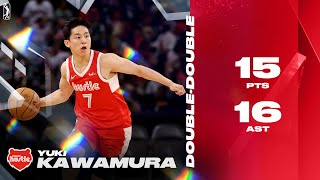 Yuki Kawamura Stuffs Stat Sheet With 15 Points 16 Assists [upl. by Kendre495]