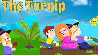 The Giant Turnip😱सलगम कंदमूळ व त्याचे मोठे झाड😲😲English StoryStory Kids 041 [upl. by Hailat]