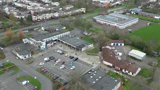 Glamis Centre Glenrothes Drone views DJI Fife EcosseSkyview Matt Livsey [upl. by Hebe541]