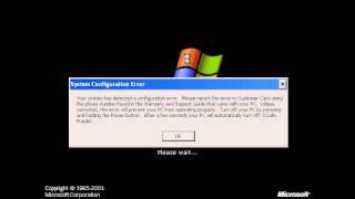 Compaq System Recovery and Code Purple Short Version [upl. by Aivirt750]