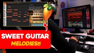 How to Create Melodious Guitar Chords  Fl Studio Tutorial [upl. by Baese]