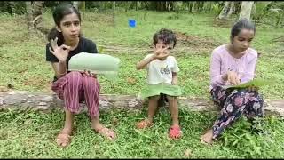 Delicious Kerala style kappa and chadney prepared by 4 years baby saathu little baby cooking show [upl. by Inanaup]