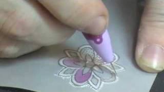 Parchment Crafting with SweetStampscom Rubber Stamps [upl. by Drapehs662]