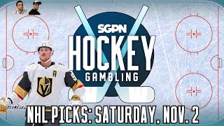 NHL Picks Predictions amp Best Bets Saturday November 2nd [upl. by Ahseiat]