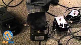 Vox V845 Classic Wah Pedal A Gearwire Pro Review [upl. by Niltiac]