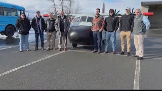 109th Airlift Wing recruits students to restore Baby Herc [upl. by Alarise44]