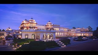 Experience Tajness at Rambagh Palace Jaipur [upl. by Zetnahs]