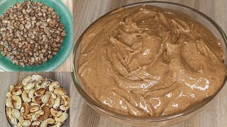 How To Make Raw Cashew Butter Diy Recipe [upl. by Dehlia]