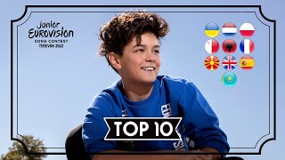 TOP 10  JUNIOR EUROVISION SONG CONTEST 2022   KAZAKHSTAN  JESC 2022 [upl. by Springer]