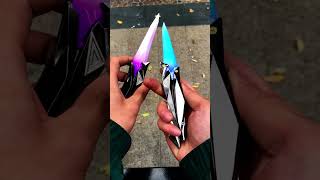 Valorant of the world Weapon knife unboxing knifes games unboxing valorant sword toys [upl. by Reinke826]