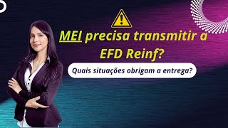 MEI precisa transmitir a EFD Reinf [upl. by Kahl]