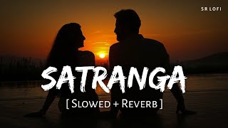 Satranga Slowed  Reverb  Arijit Singh  Animal  SR Lofi [upl. by Stinky448]