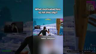 Egod Hits Insane Clip On My Stream shorts fortnite twitch [upl. by Idnek]