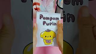 pompompurin paper blind bag diy papercraft pompompurin blindbag shorts [upl. by Devi]