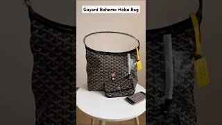 Goyard The Boheme Hobo Bag Black bag luxurybag luxury goyard goyardbag hobobag [upl. by Annaek]