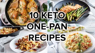 10 Keto OnePan Recipes with Easy Cleanup [upl. by Agathy731]