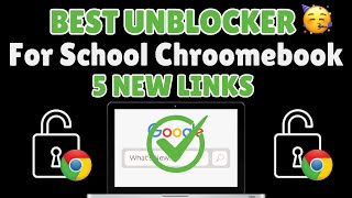 NEW 100 WORKING Unblocker For SCHOOL Chromebook 2024  New Best WORKING Proxy For SCHOOL 2024 [upl. by Eiger744]