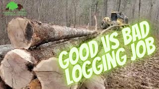 Comparison of Good and Bad Timber Harvests [upl. by Lynus915]